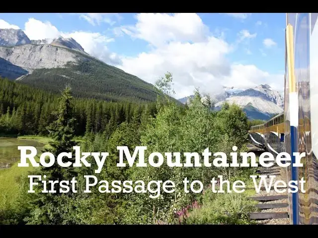 Video thumbnail for Rocky Mountaineer Train : First Passage to the West Vlog