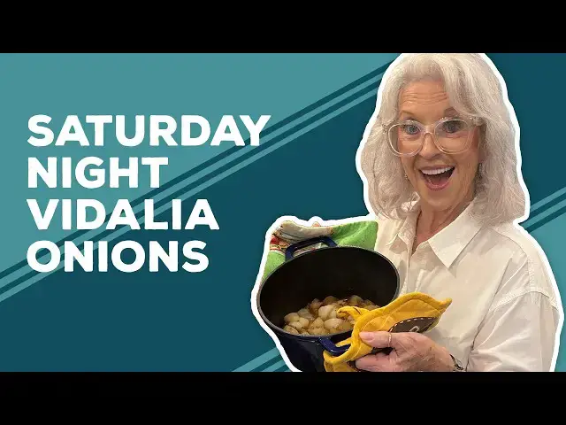 Video thumbnail for Love & Best Dishes: Saturday Night Vidalia Onions Recipe | Sweet Onion Side Dish Ideas