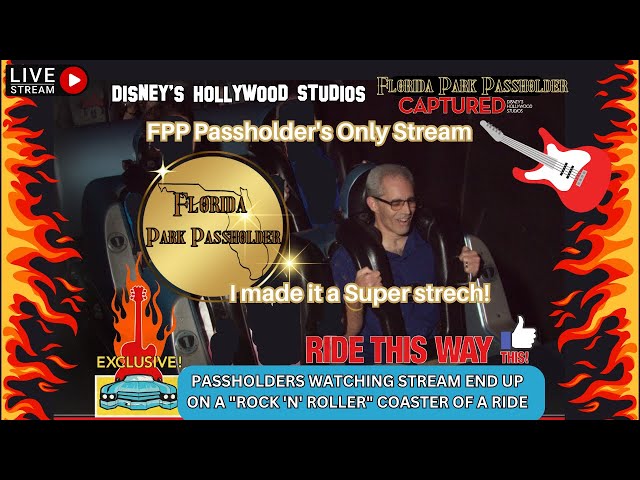 Video thumbnail for 🔴 Live Hollywood Studios FFP Passholder Stream