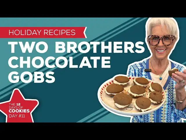 Video thumbnail for Holiday Cooking & Baking Recipes: Two Brothers Chocolate Gobs Recipe | 11th Day of Christmas Cookies