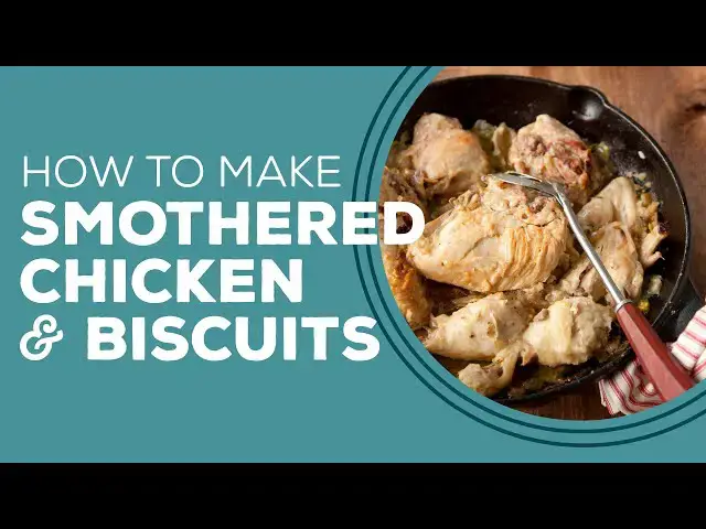 Video thumbnail for Blast from the Past: Smothered Chicken & Biscuits Recipe | Southern Comfort Food
