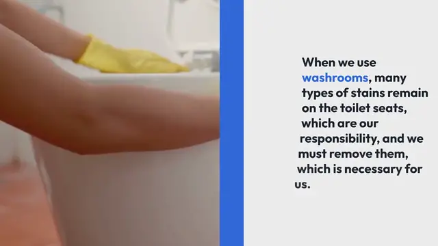 Video thumbnail for Black stuff on toilet seat after sitting