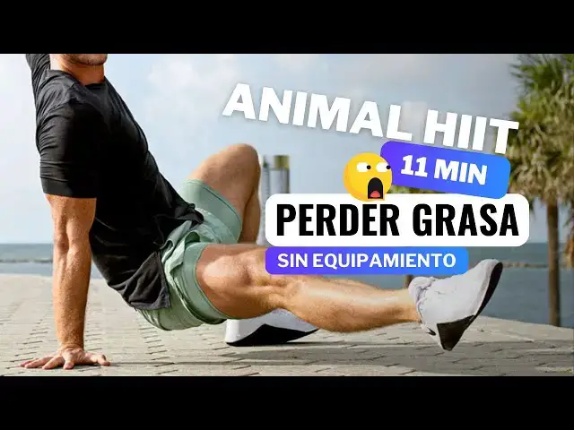 'Video thumbnail for 11 MIN RUTINA ANIMAL HIIT PARA PERDER GRASA ⚡ | Entrena En Casa'