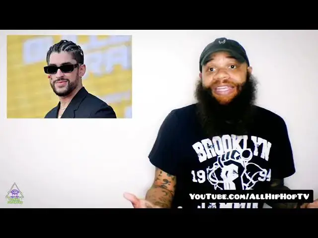 Video thumbnail for Bad Bunny says he "almost died" at WWE's Backlash