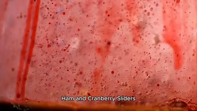 'Video thumbnail for Ham and Cranberry Sliders recipe'