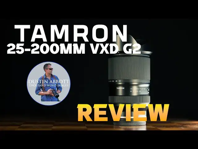 'Video thumbnail for Tamron 25-200mm F2.8-5.6 VXD Review:  The Superzoom to Buy!'