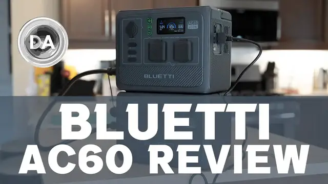 'Video thumbnail for Bluetti AC60 Modular Power Station Review | UPS, Fast Charge, IP65'