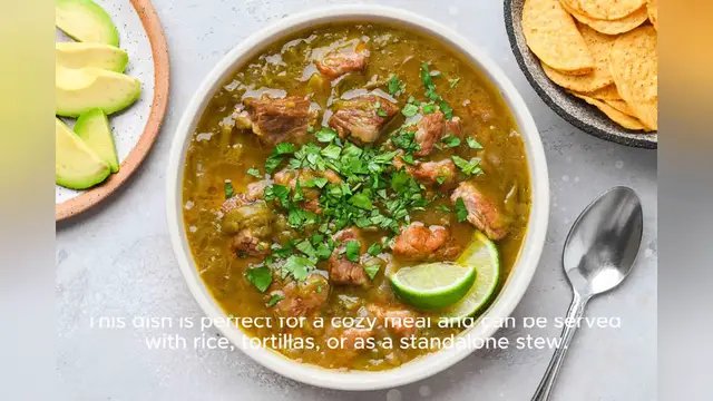 Video thumbnail for pork green chili recipe