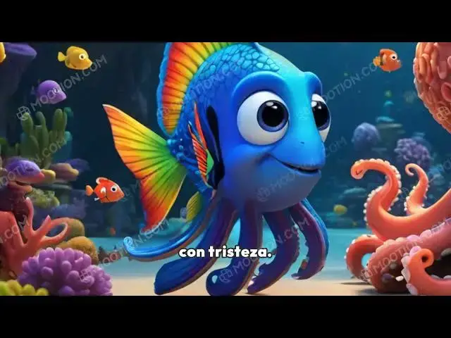 Video thumbnail for Arco iris  El pez más hermoso de los océanos Marcus Pfister 1992