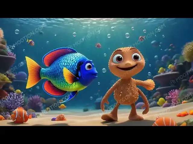 Video thumbnail for Arc en ciel, Le Plus Beau Poisson des océans Marcus Pfister 1992