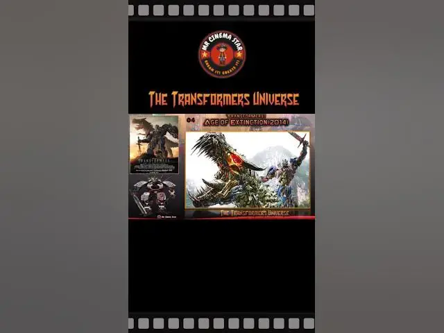 Video thumbnail for Transformers Age of Extinction(2014): Transformer Movie Universe!