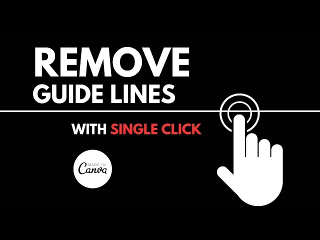 Video thumbnail for A Simple Trick to Remove Guide Lines All at Once in Canva (Simple Tutorial For Beginners)