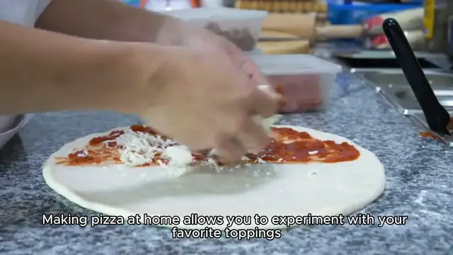 Video thumbnail for homemade pizza recipe