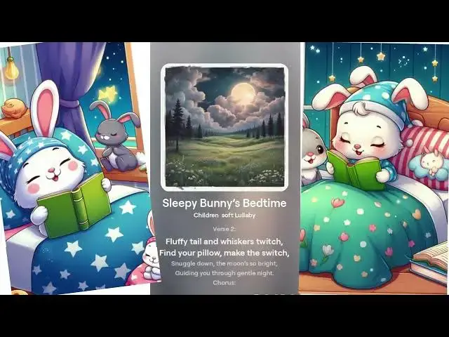 Video thumbnail for Sleepy Bunny's Bedtime
