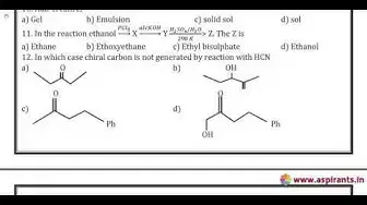 Video thumbnail for 12th Chemistry Half Yearly Model Question Paper 2019-20 | Thanjavur District | English Medium