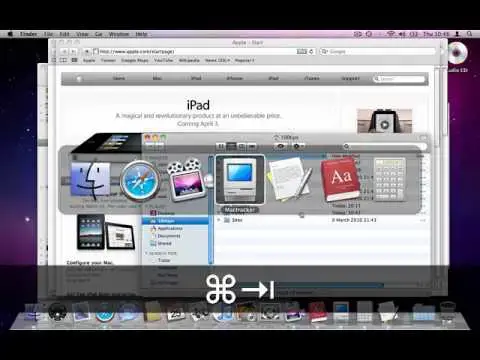 'Video thumbnail for App switcher basics in OS X'