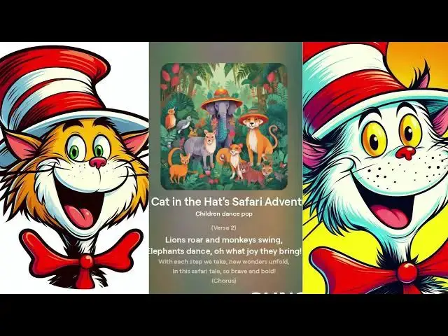 Video thumbnail for Cat in a Hat Safari Adventure