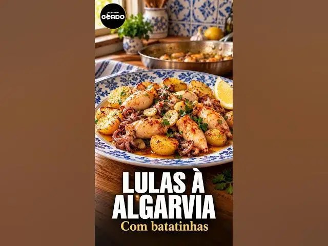 Video thumbnail for Lulas à algarvia com batatinhas #ReceitasDoGordo #ReceitasDeLulas #CozinhaPortuguesa #ReceitasFaceis