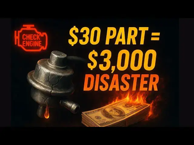 'Video thumbnail for 7 Critical Warning Signs Your Fuel Pressure Regulator Is Failing (Save $1000s!)'