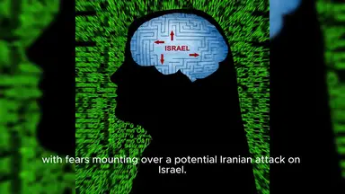 'Video thumbnail for Iran attack on Israel looms large as US seeks Gulf backing for missile shield'