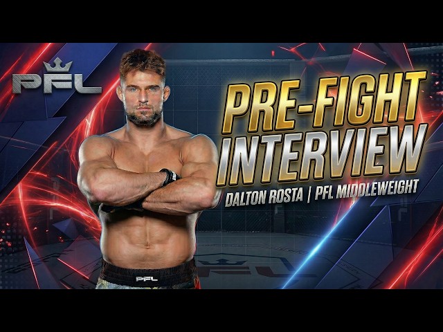 Video thumbnail for Dalton Rosta Ready For New CHAPTER As He Faces Impa Kasanganay | PFL Pittsburgh