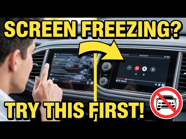 Video thumbnail for Is Your Car Screen Freezing? Try This Before Going to the Dealer