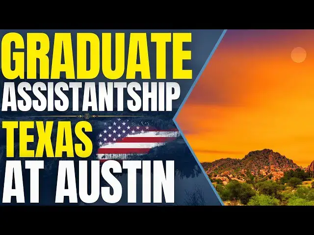 Video thumbnail for Graduate Assistantships at University of Texas at Austin | Study in the USA