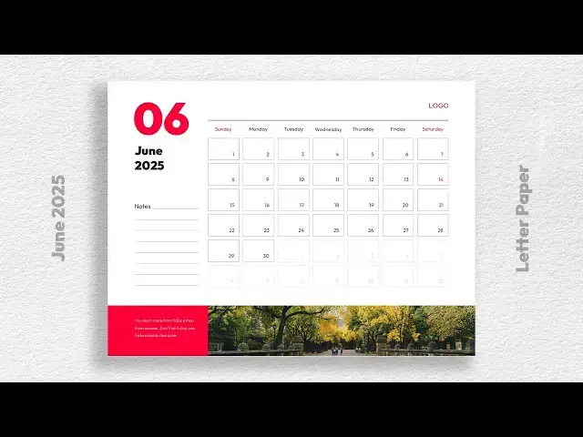 'Video thumbnail for 2025 Monthly Calendar PowerPoint Template Free Download by mslides   Letter'