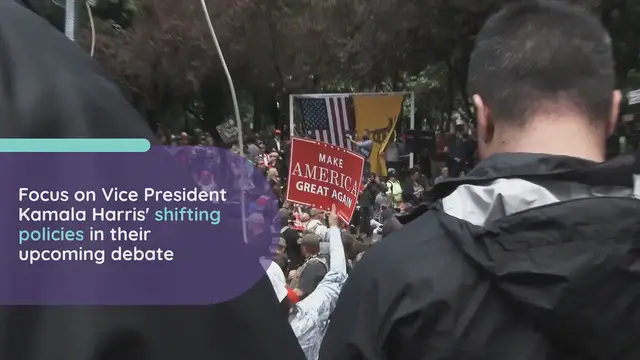 Video thumbnail for Trump debate prep: Tulsi Gabbard advises Republican to attack Harris on ‘hypocrisy’