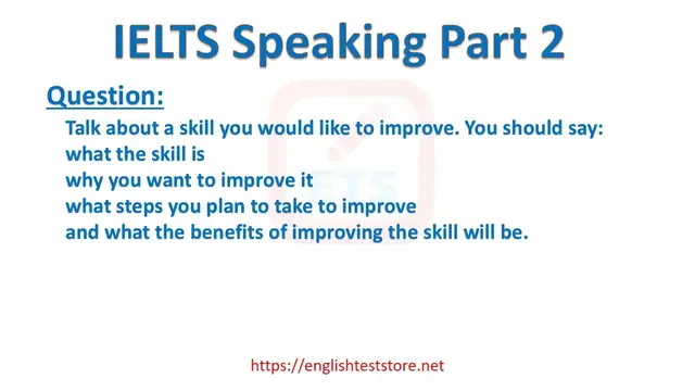 Video thumbnail for IELTS Speaking Part 2 Sample Questions And Answers - IELTS Speaking Part 2 Questions And Answers B9