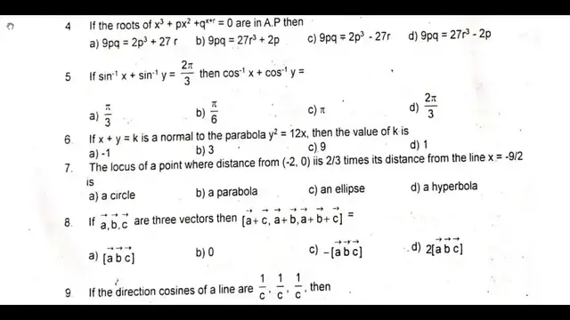 Video thumbnail for 12th Maths First Revision Model Question Paper 2019-20 | English Medium | Team Aspirants