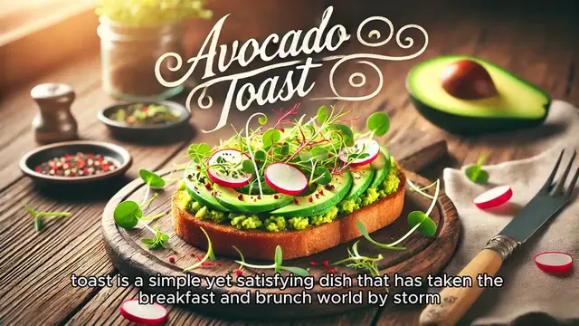 Video thumbnail for Avocado Toast
