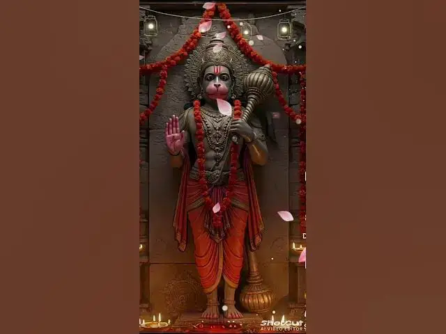 Video thumbnail for He Bajrang Bali 🙏 He Mahavir Karo Kalyan | Hanuman Bhakti Short | #JaiHanuman