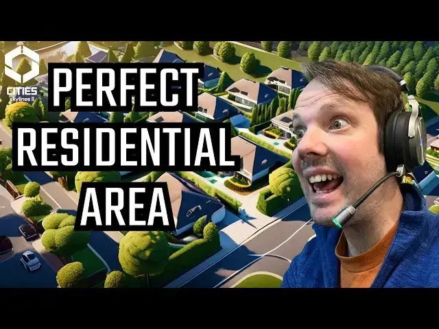 'Video thumbnail for Cities Skylines 2: Create the Perfect Residential Area Like a Pro 🏠🌆'