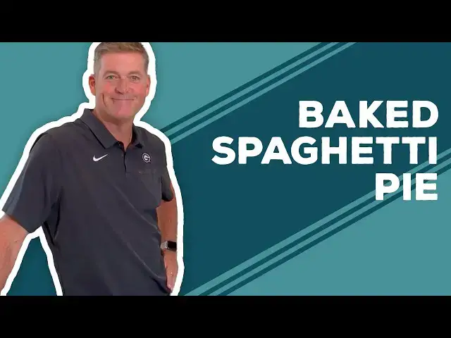 Video thumbnail for Love & Best Dishes: Baked Spaghetti Pie Recipe
