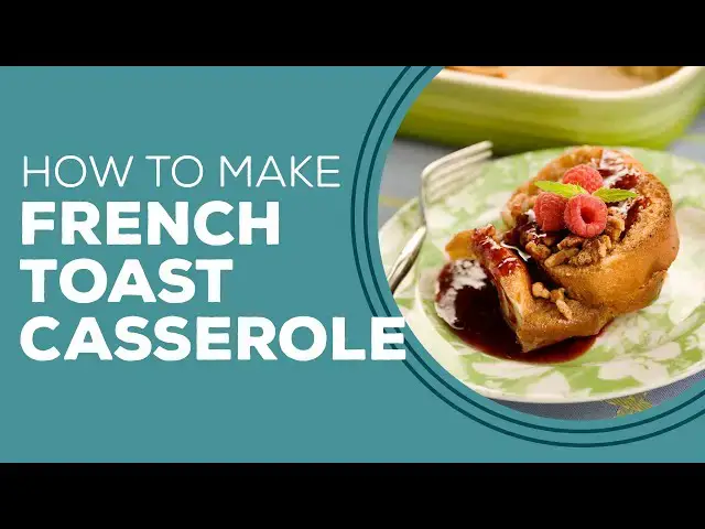 Video thumbnail for Blast from the Past: Baked French Toast Casserole Recipe | Brunch Ideas for Home