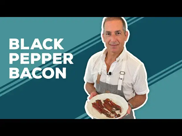 Video thumbnail for Love & Best Dishes: Black Pepper Bacon Recipe| Air Fryer Recipes Breakfast