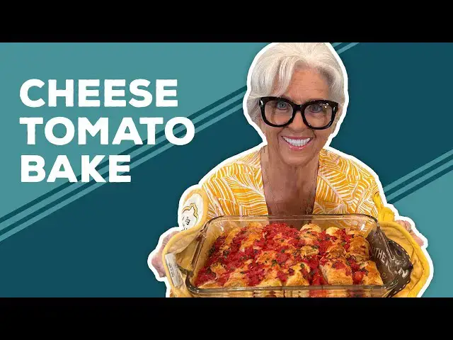 Video thumbnail for Love & Best Dishes: Cheese Tomato Bake Recipe | Tomato Casserole with Fresh Tomatoes
