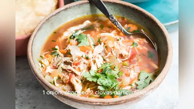 Video thumbnail for mexican soup recipe