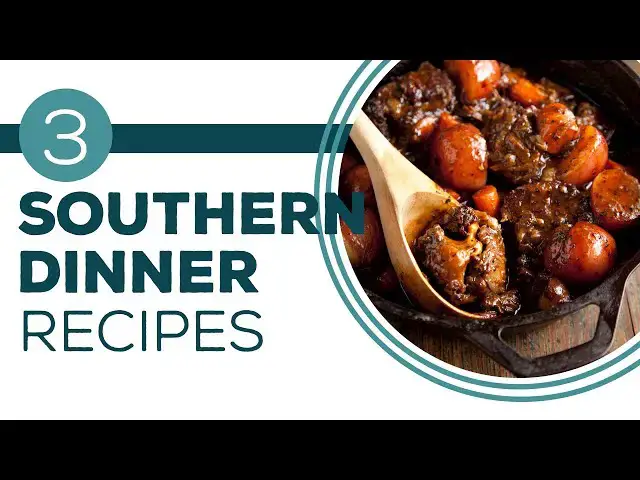 Video thumbnail for Full Episode Fridays: Southern Style - 3 Southern Cooking Recipes for Dinner