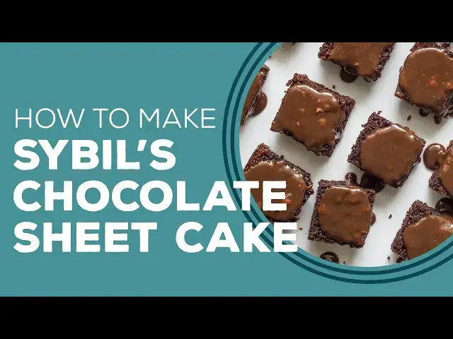 Video thumbnail for Sybil’s Chocolate Cake - Blast From the Past