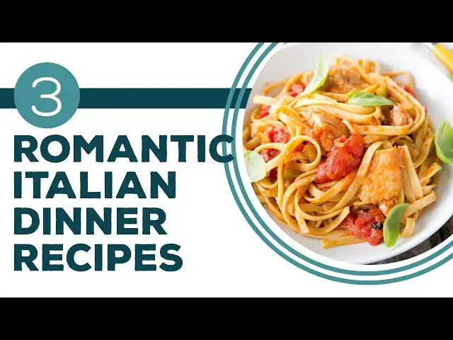 Video thumbnail for Full Episode Fridays: Italian Table for Two - 3 Romantic Italian Dinner Recipes