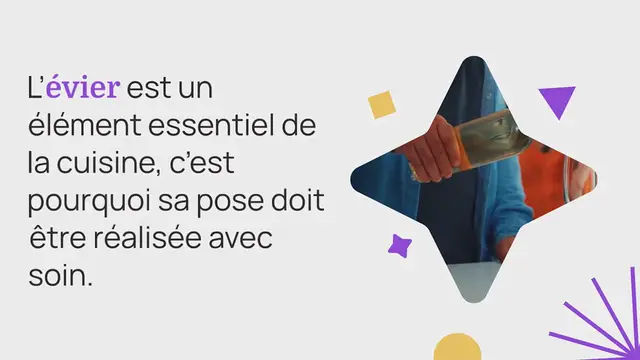 Video thumbnail for Installer un évier de cuisine : guide complet pour les bricoleurs débutants