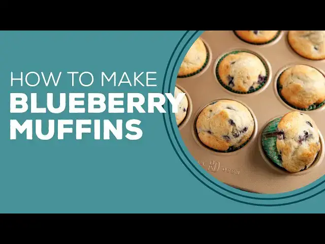Video thumbnail for Blast from the Past: Blueberry Muffins Recipe | How to Make Blueberry Muffins From Scratch