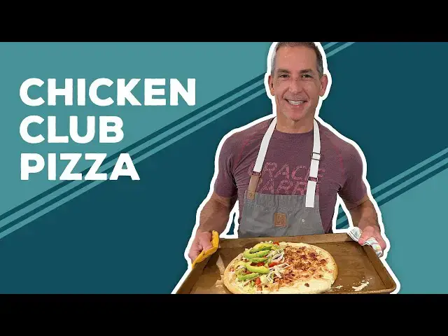 Video thumbnail for Love & Best Dishes: Chicken Club Pizza Recipe | Chicken Recipes for Dinner Easy
