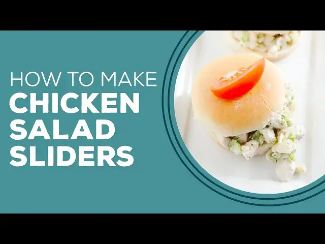 Video thumbnail for Blast from the Past: Chicken Salad Sliders Recipe | Best Chicken Salad Recipe