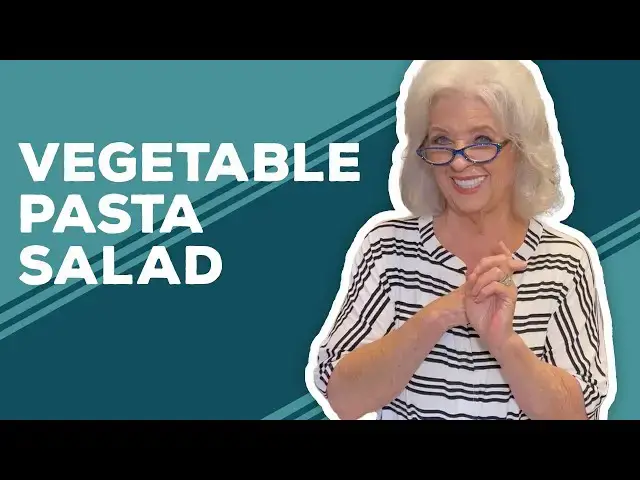 Video thumbnail for Love & Best Dishes: Vegetable Pasta Salad Recipe