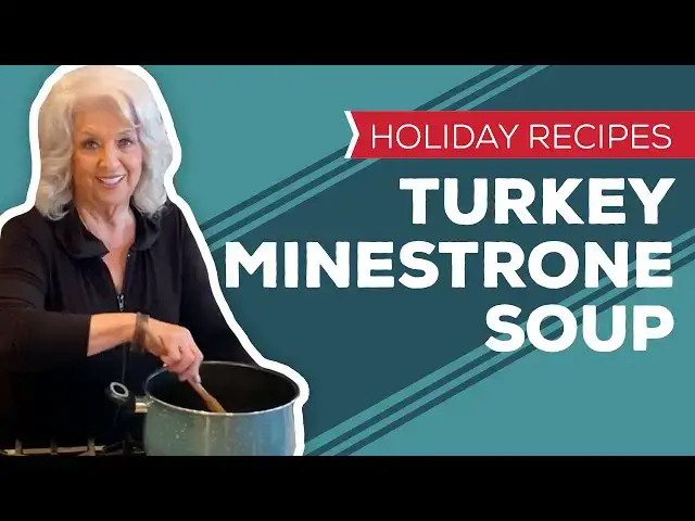 Video thumbnail for Holiday Recipes: Turkey Minestrone Soup Recipe
