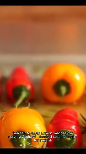 Video thumbnail for shishito pepper recipe