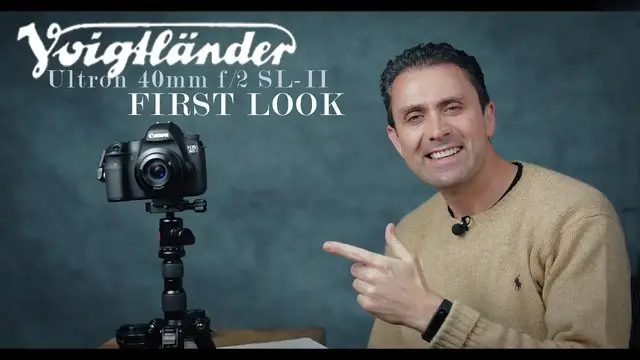 Video thumbnail for Voigtländer Ultron 40mm f/2 SL-II | First Look